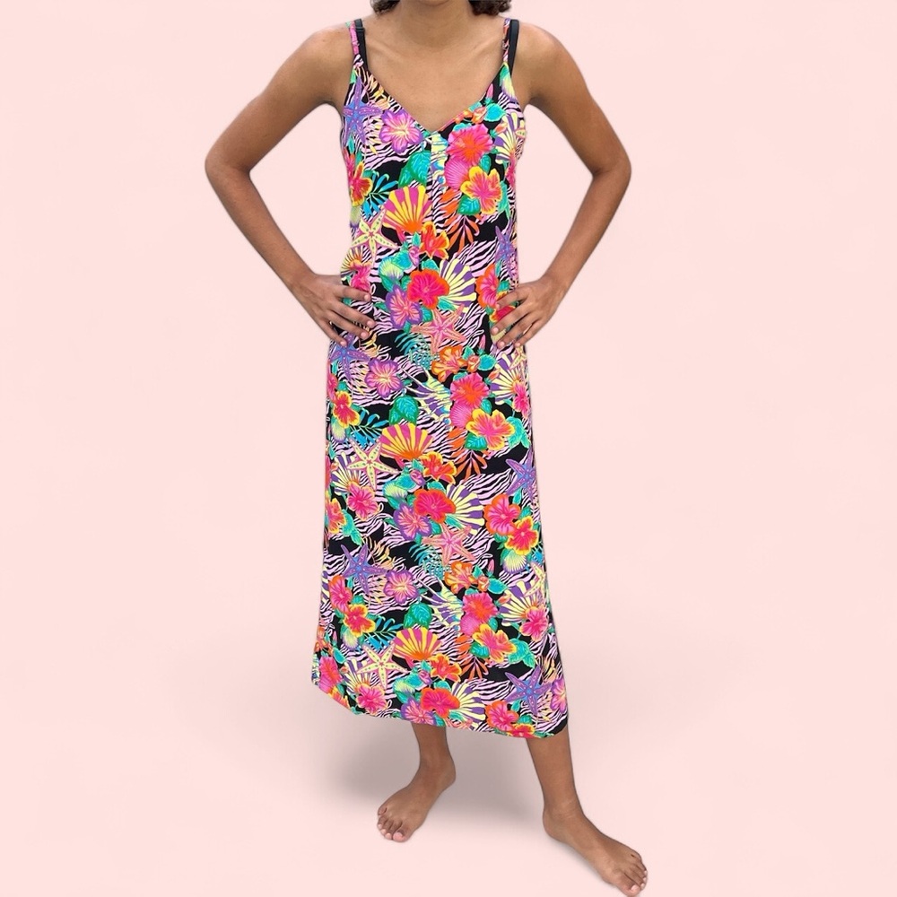 Kenny Flowers Dress Sz XS